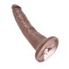 King Cock 7 Inch Cock - Brown
