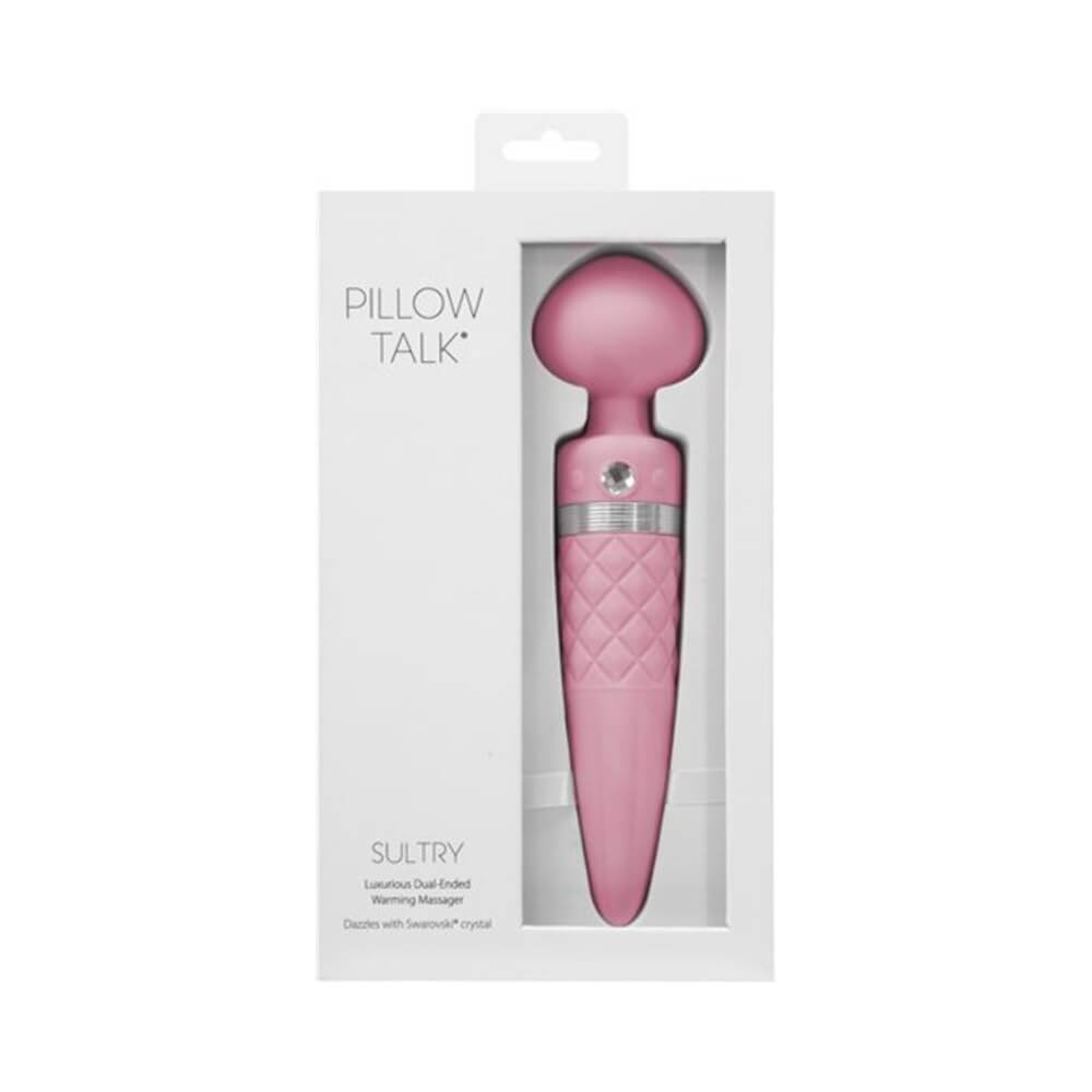 Pillow Talk Sultry Dual Ended Massager - Pink