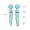 Pillow Talk Sultry Dual Ended Massager - Teal